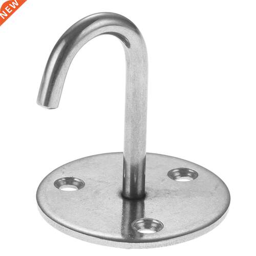 1Pc Stainless Steel Wall Mount Ceiling Hook Multi-Purpose Ha