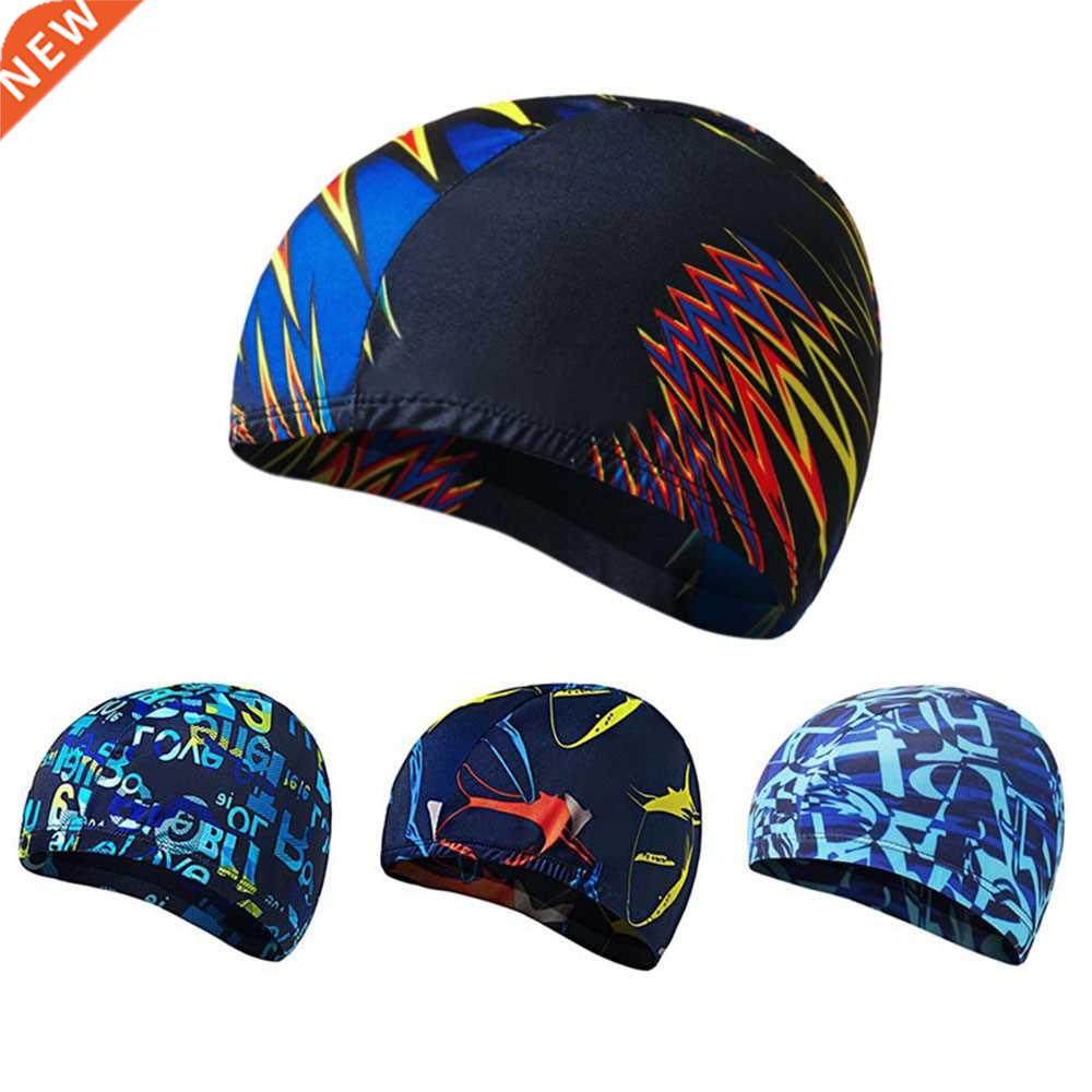 High Elastic Swimming Caps Adult Waterproof Stretchable Comf