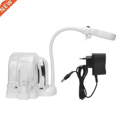 Multifunctional 2in 1 Handheld LED Desktop Magnifier Magnify
