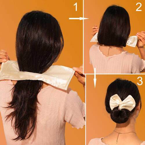 1PC Deft Bun Women Hair Styling Headband Hair Twist French S