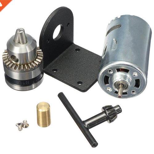 Dc 12-6V Lathe Press 555 Motor With Miniature Hand Drill Ch