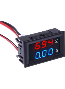 DC 7-100V 0-10A LCD Voltmeter Ammeter Meter Current Tester T