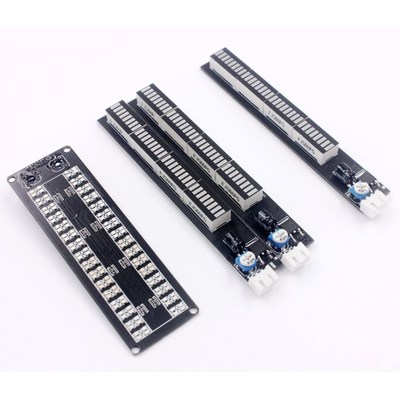 Stereo Music Spectrum LED light Audio Level Indicator 12V 24