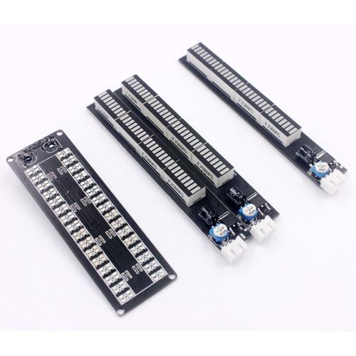 Stereo Music Spectrum LED light Audio Level Indicator 12V 24