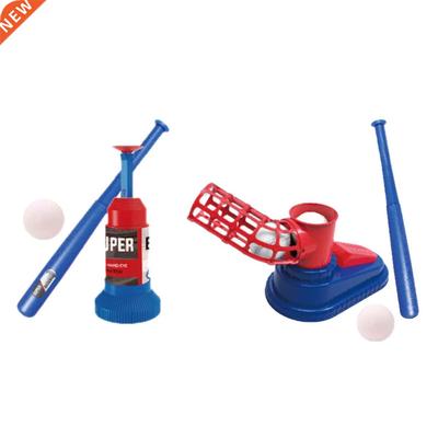 Novelty Automatic Baseball Launcher with Balls & Bat Lea
