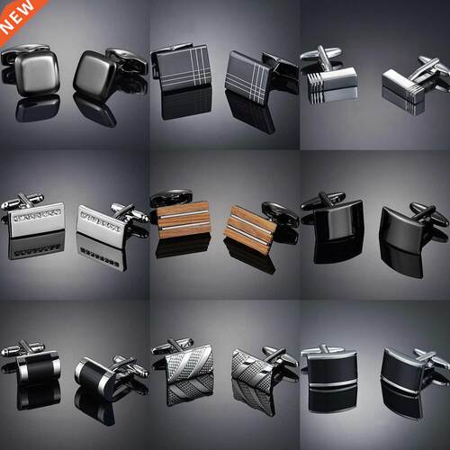 Light Luxury Cufflinks Men	s Shirt Cuff Nail French Anim