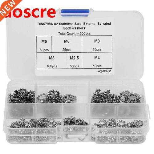 Aluminium Washers Stainless Steel Washers 300pcs Stainless S