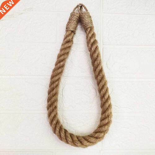 40/50/60/70cm Vintage Style Woven Hanging Rope Toilet Paper