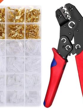 600PCs 2.8/4.8/6.3mm cold-pressed assorted crimp terminal co