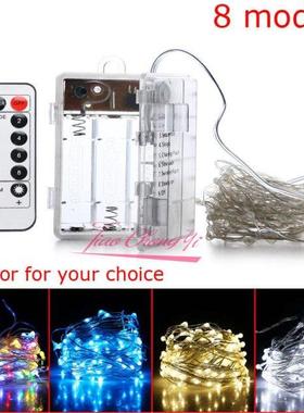 50 100LED white wram white RGB 5 10M String Copper Wire Fai