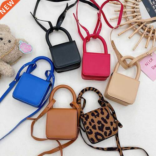Klein Blue Mini Shoulder Bags Kids Girl Fashion PU Leather C