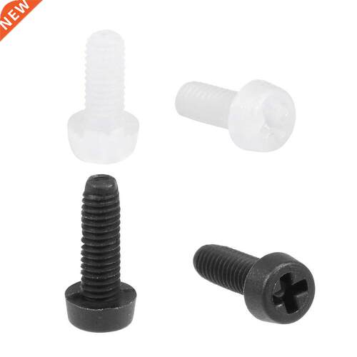 M2.5 Nylon Phillips Cross Pan Head Machine Screws Bolts 适用