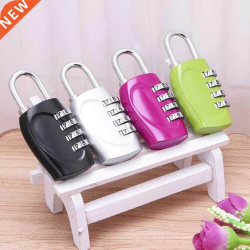 4 Dial Digit Combination Suitcase Luggage Metal Code Passwor