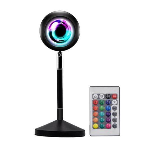 RGB Sunset Projection Atmosphere Lamp LED Night Lights,60 D