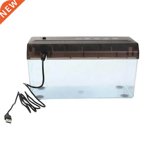 USB Electric Dual Purpose Paper Shredder Desktop Mini Financ