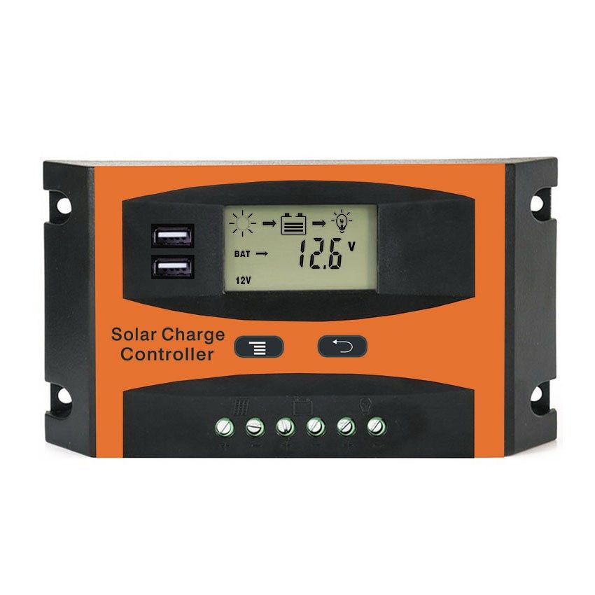 2012V 24V Controller LCD Function Dual USB 5VDC Output cells