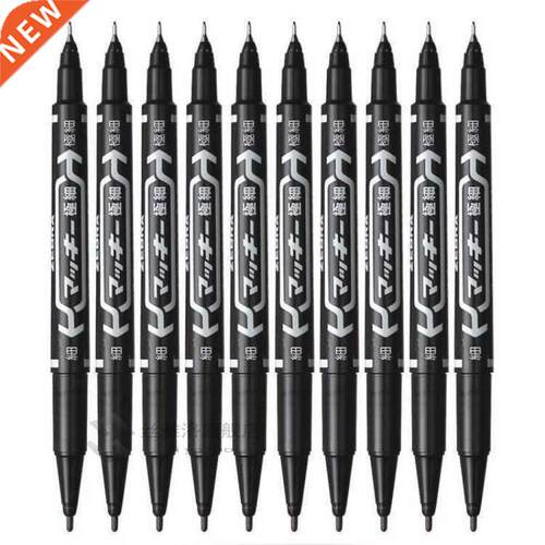 *10Pcs/Set Fineliner Pen drawing Painting Black Pigt Liner W