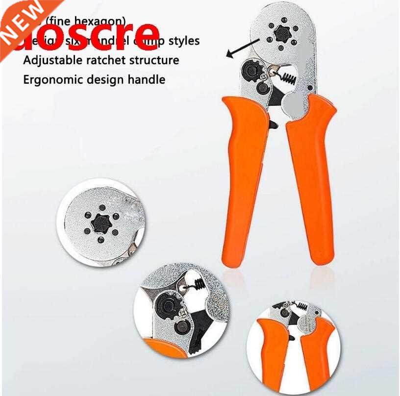 Terminal Crimper Tubular Hsc8 6-6 Hand-Tools-Set 23-10 AWG E