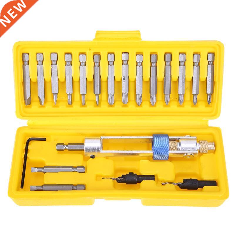 20pcs Countersink Drill Bits Use Bits Joint Half Time Drill