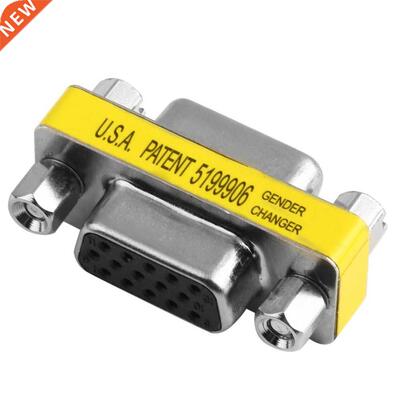 Female to Female VGA HD15 Pin Gender Changer Convertor Adap
