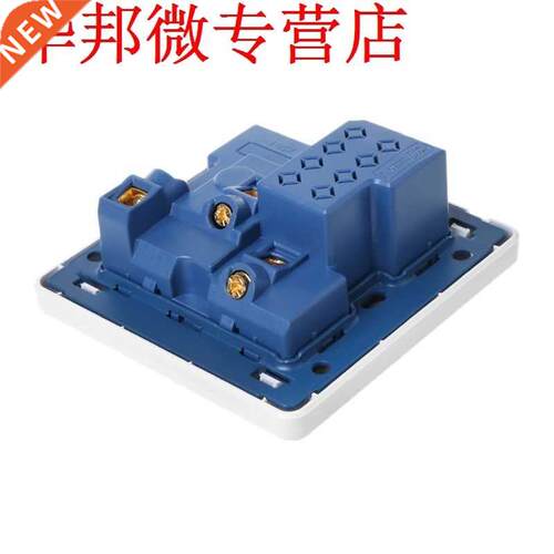 220-250V 13A Wall Socket With LED Lig Switch 86 Type 5 Ho