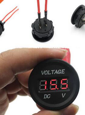 1 PC New 12V-24V Car Motorcycle LED Digital Display Waterpro