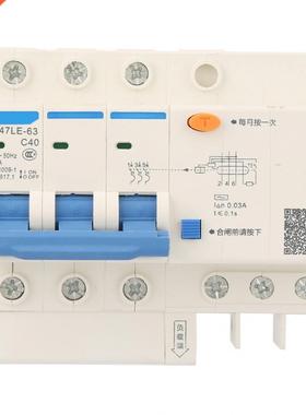 40A Leakage Circuit Breaker 400V/40A Leakage Protection Swit