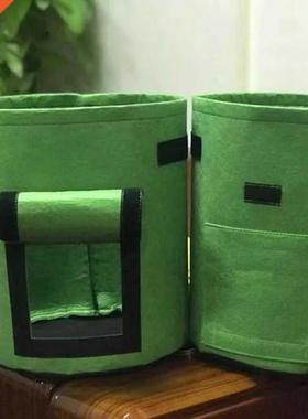 3 Size Felt Plant Grow Bags Nonwoven Fabric Garden Potato Po