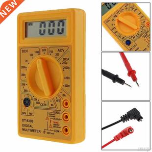LCD Digital Voltmeter Ohmmeter Ammeter Multimeter Handheld T