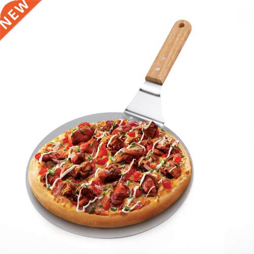 Anti-scald Pizza Spatula Oak Handle Cake Shovel Pizza Peel T