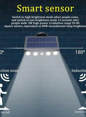 Solar LED Lght Outdoor Street Lamp Moton Sensor Wall Lamp