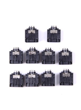 10/20pcs 3 Pin PCB Mount Female 3.5mm Stereo Jack Socket Con