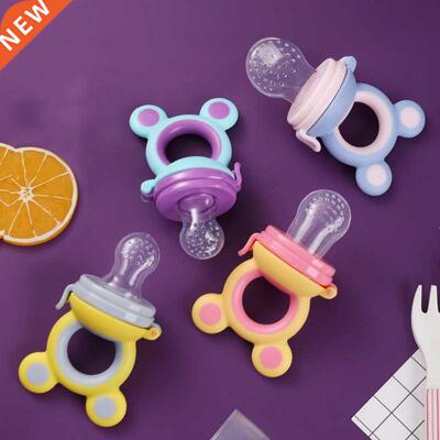 Nibbler Baby Pacifiers Feeder Cartoon Kids it Food Feeder
