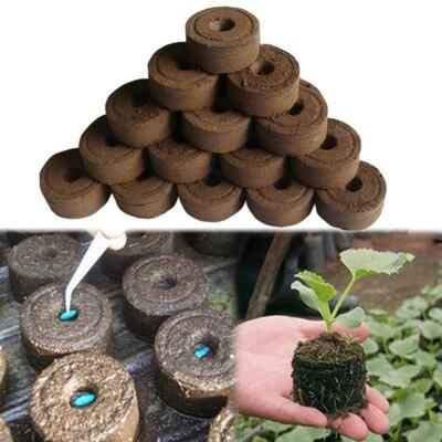 1/5/10pcs Nursery Soil lock Garden Flowers Planting The Soi