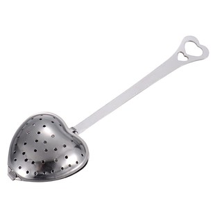 Love-type Stainless Steel Infuser Spoon Tea Strainer Steeper