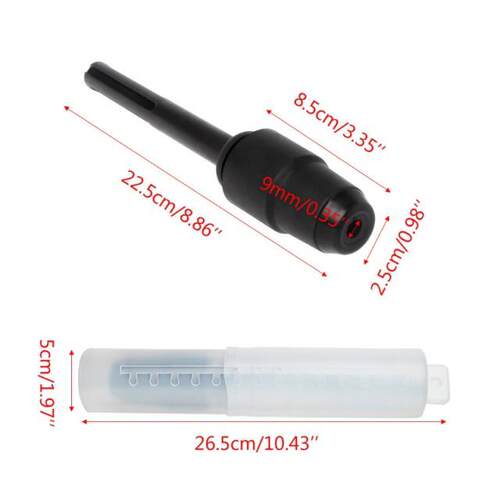SDS Max To SDS Plus Adaptor Chuck Drill Converter Shank 适用