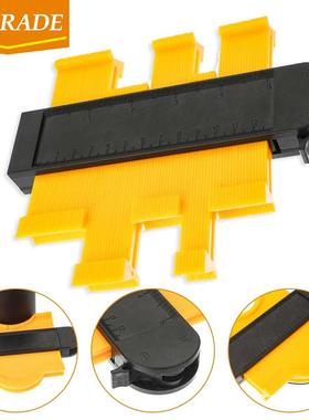 5 nch Contour Gauge Plastc Profle Copy Measurng Contour