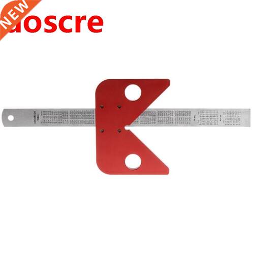 45 Degree Scriber Round Center Line Drawing Ruler Gauge Carp