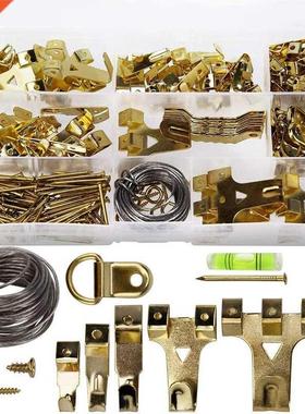 231 Pcs Assorted Picture Frame Hangers with Hooks, Nails, Ha
