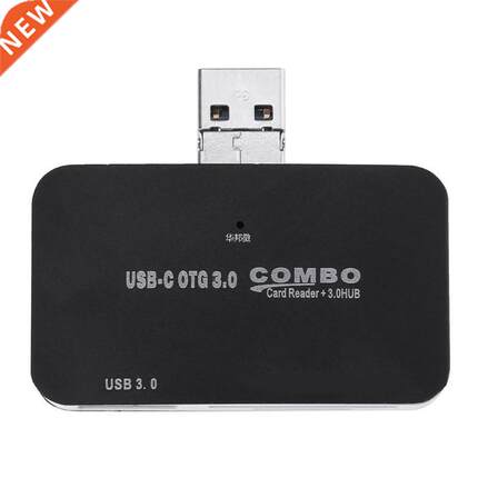 2 in 1 USB 3.0 Micro USB OTG HUB+ Cd Reader 适用于 Compute