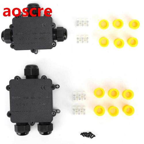 -Way T/Y Type Plastic Electrical Enclosure M686 IP68 Outdoo