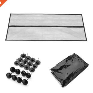 Self Sealing Mesh Screen Handless Door Duty Magnetic Heavy