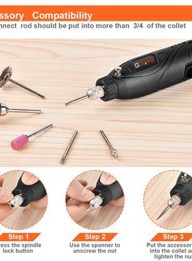 12V Electrc Drll Rotary Tools Mn Drll Electrc Engrave