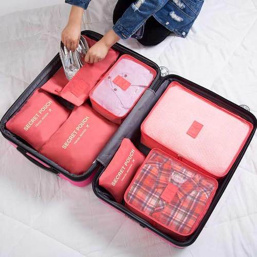 Travel Organizer Storage ags Suitcase Packing Set Storage