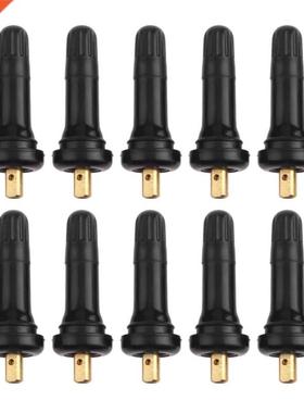 VODOOL 10Pcs Sensor Rubber Valve Stem Car TPMS Tire Pressur