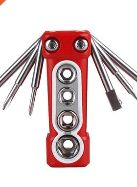 10pcs Sleeve Wrench Cross Straght Screwdrvers Functon Too