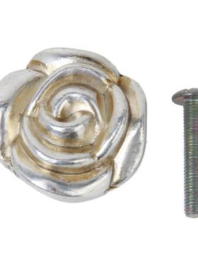 2 stks 3m Antiek Zilver Rose Lade Handvat Grip Pull Hardwa