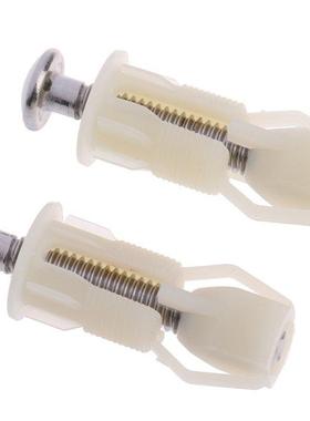 2pcs/lot DIY Toilet Seat Hinges Screws WC Hole Fixing Fit To