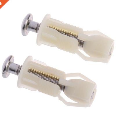 2pcs/lot DIY Toilet Seat Hinges Screws WC Hole Fixing Fit To