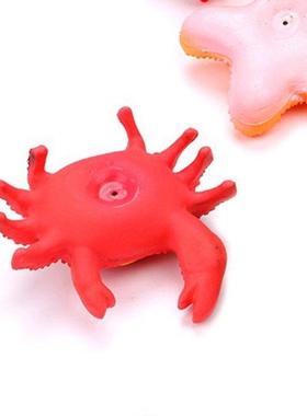 Durable and Tough Dog Chew Toy Crab Starfish Teeth Cleaning